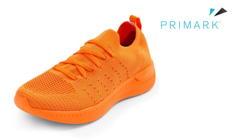 zapatillas naranjas primark