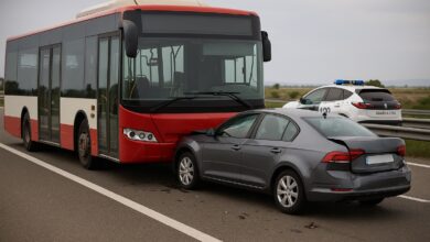 coche autobus suceso