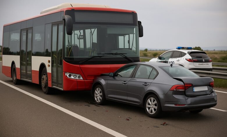 coche autobus suceso