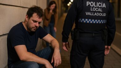 detenido tortazo valladolid
