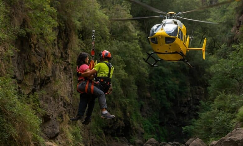 rescate helicoptero telde